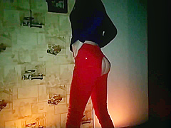 Sexy Japanese Hot Ripped Jeans Got Of Cum On Ass  Shikarnaya Hudaya Bent Over Fucked