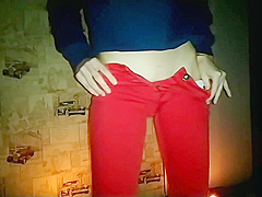 Sexy Japanese Hot Ripped Jeans Got Of Cum On Ass  Shikarnaya Hudaya Bent Over Fucked