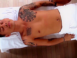 Sexy Masseuse Gets A Deep Anal Massage