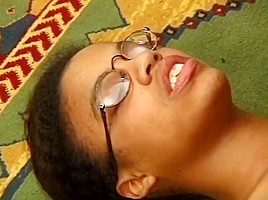 Sexy Thin Black Girl Fucked For Sloppy Facial