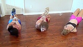 Sexy Trio Cant Escpe Before Slvrs Retrn For Pickup