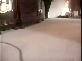 Sexy babysitter drilled