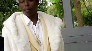 Shady pimp is taken to private spot by perverted milf cops