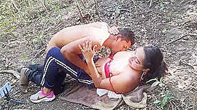 She!!! He Invites Me To The Forest, See What Happens!!! Fucked And Blowjob