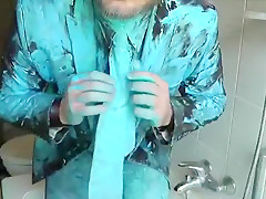 Shiny Suit Foamed And Painted
