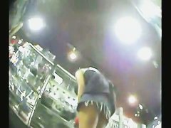 Shoe capturing multiple unsuspecting upskirt female targets