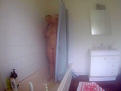 Shower Busty Pawg Gets Caught Masturbating Again!
