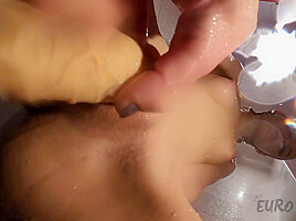 Shower Masturbation Behind The Scenes With teen 18+ Poppy