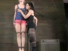 Shrimp Tie Bondage For Useless Skank