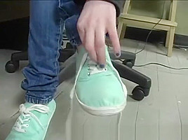 Shy Young Feet Tease