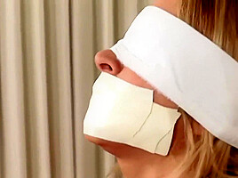 Sib Blindfolded Tapegagged Exposed And With Alix Lynx