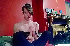Sissy trap tranny anal masturbating
