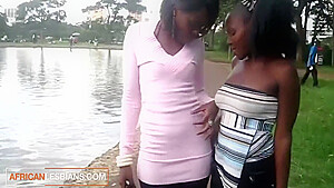 Skinny Black Africans Public Forbidden Date Ends In Secret Lesbian Affair