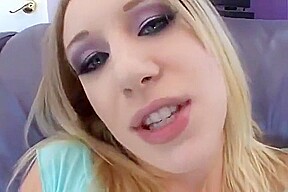 Skinny Blonde Deep Throats And Gets Fucked By Three Guys