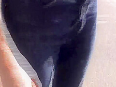 Slender Looking German Blonde Making A Hard Cock Cum