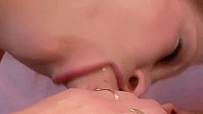 Slender blonde gets her hairy muff fucked hard