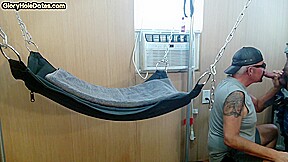Sling amateur DILF assdrilled at home by cocksucked BF