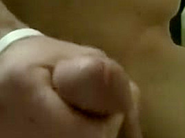 Slow motion cum pumping from my big horny dick