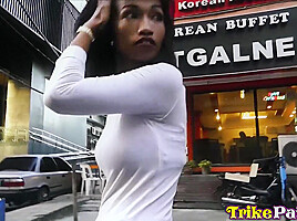Slutty Asian Girl Found In Manila Does It All! - Trike Patrol