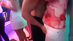 Slutty kittens get absolutely wild and nude at hardcore party
