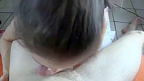 Small Tits Puffy Nipples Strokes Cum on Her own Face