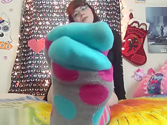 Smelly Sock Tease and Worship