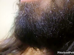 Solo Natural And Hairy Hippy Extreme Jack Off