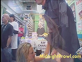 Sophia Gently with big breast fucking on videostore