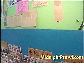 Sophia Gently with big breast fucking on videostore