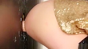 Spex Glam Babe Gets Jizz