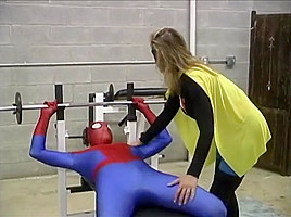 Spiderman and FlyWoman the PlantMaster's Trap
