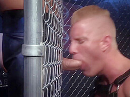 Spitting Together With Perfect Bodybuilder