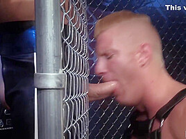 Spitting Together With Perfect Bodybuilder