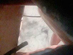 Spying on my Step sister after shower