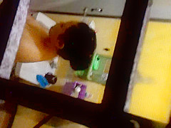 Spying on my Step sister in law in the shower