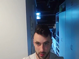 Stan Jerks Off in The Shower - Hairy Muscle