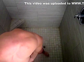 Stan Jerks Off in The Shower - Hairy Muscle