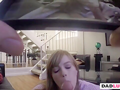 Step dad Gets Straight To The Fucking Point With His Stepdau