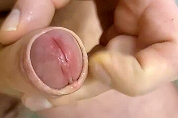 Step daddy Bears Foreskin Play Leads To Explosive Outcome