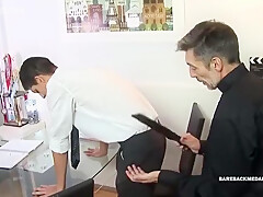 Step daddy Ruben Barebacks Lance