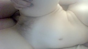 Step daddy fucks tight little pussy till he cums on her