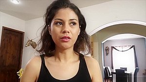 Stepdaughter Is Horny So She Grabs Stepdads Huge Dick
