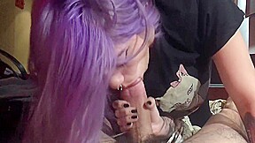 Stepsister Sucks His Stepbrother Big Dick While Parents Are Out