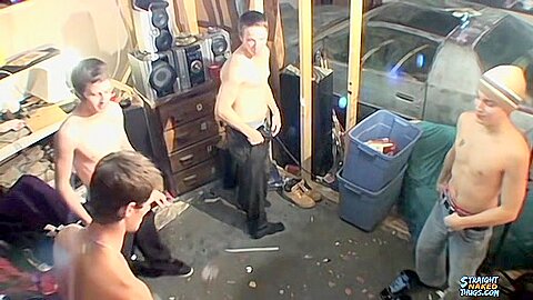Str8 Boys Strip Hacky Sack - Duke, Blinx, Hollywood And ET