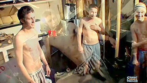 Str8 Boys Strip Hacky Sack - Duke, Blinx, Hollywood And ET