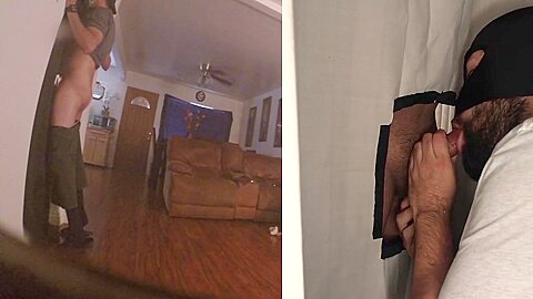 Straight Horny College Latino Gets Drained At Glory Hole