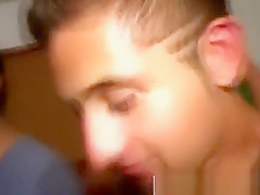 Straight college teen 18+ gets dildo up his ass
