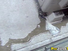 Strange Asian Urinates