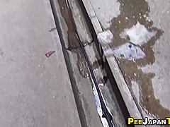 Strange Asian Urinates