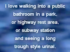Strangers Stroking at the Urinal